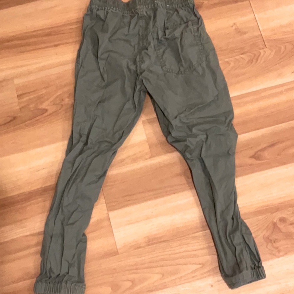 Cool dark green pants